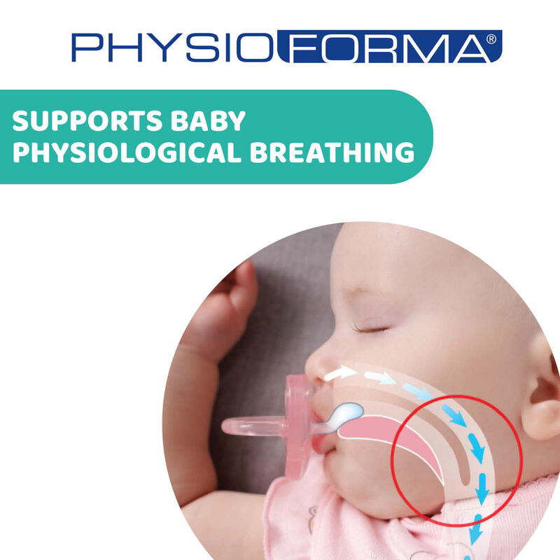 PhysioForma Comfort 0-6m soother Pink - 1 PC (silicone) image number 3